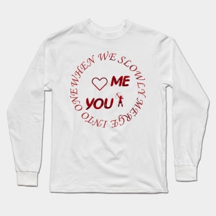 couples love design Long Sleeve T-Shirt